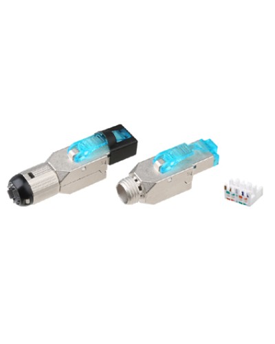 Разъем полевой оконцовки Hyperline PLUD-8P8C-S-C8-SH в Тюмени Коннекторы и разъемы Pintop.ru