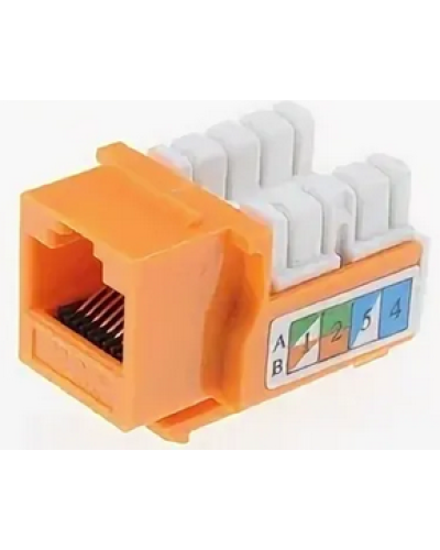 Модуль-вставка NIKOMAX (NMC-KJUE2-FT-OR) в Тюмени Модули Keystone Pintop.ru