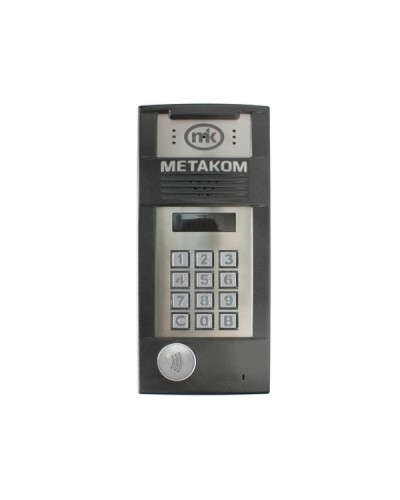 Многоабонентый антивандальный блок вызова со встроенной гибридной видеокамерой Метаком MК2018-RFiVH в Тюмени Блоки вызова многоабонентные Pintop.ru