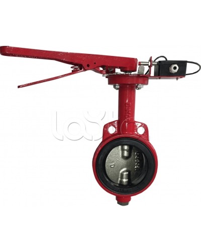 Затвор дисковый с электроприводом Спецавтоматика Зт 200/1,6(Э220М)-Ф.УЗ.1-АН-200 в Тюмени Устройства пуска водяного пожаротушения Pintop.ru