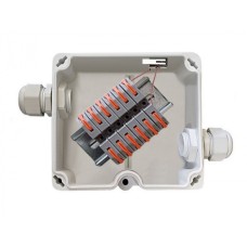 Коробка соединительная с тампером (датчиком вскрытия) КСП-Т "СЕВЕР" ПЛ.2.ПС.6-12. WagoАТФЕ.685552.110-01 ТУ Магнито-Контакт