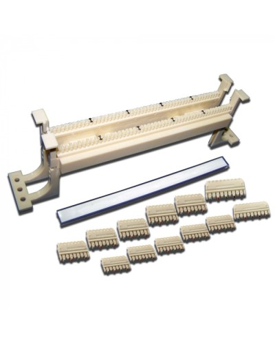 50-парный 110 настенный кросс, блоки и ножки в комплекте LANMASTER (LAN-WS110-50FT) в Тюмени Кроссы оптические Pintop.ru