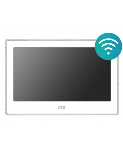 Монитор видеодомофона CTV-M5702NG белый в Тюмени Абонентские видеоустройства Pintop.ru