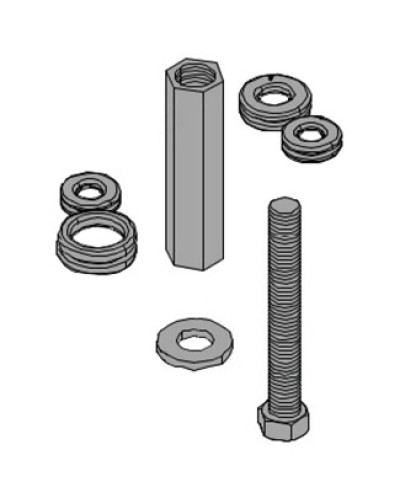 Набор креплений BX-243 Came 119RIBX056 в Тюмени Запчасти для шлагбаумов и автоматики Pintop.ru