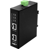 Промышленный PoE-инжектор Gigabit Ethernet на 90W с бустером напряжения NST NS-PI-1G-90/IB