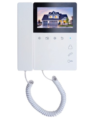 Монитор цветного видеодомофона Tantos Elly с трубкой VZ в Тюмени Абонентские видеоустройства Pintop.ru