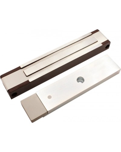 Электромагнитный замок с датчиком состояния двери ALeko ALM-400P (12В коричневый) в Тюмени Электромагнитные замки Pintop.ru