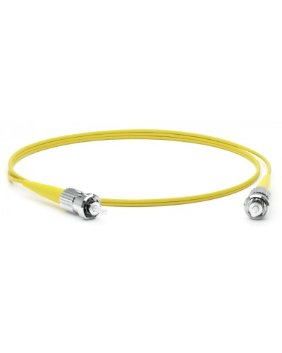 Патч-корд волоконно-оптический Hyperline FC-S2-9-ST/UR-ST/UR-H-30M-LSZH-YL в Тюмени Патч-корды оптические Pintop.ru