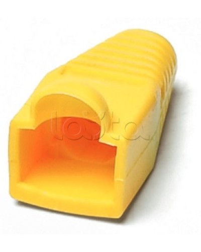 Колпачок изолирующий для разъемов RJ-45 желтый (10шт.) Hyperline BOOT-YL-10 в Тюмени Коннекторы Pintop.ru