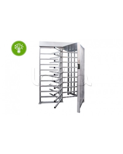 Турникет полноростовой с подогревом 3V RUBEZH STRAZH Model X УХЛ 2.1 WEB MF (T-1000) в Тюмени Турникеты Pintop.ru