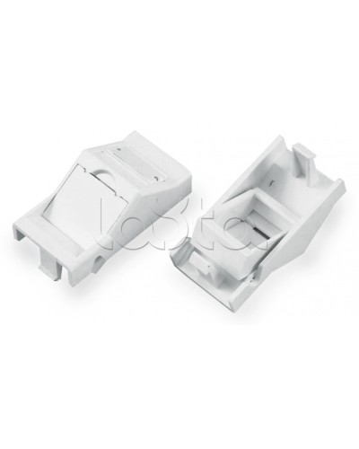 Вставка угловая 45x22.5 для 1 модуля формата Keystone Jack Hyperline SIP2A-1K-M45-22.5 в Тюмени Модули Keystone Pintop.ru