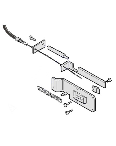 Механизм разблокировки G12000 Came 119RIG103 в Тюмени Запчасти для шлагбаумов и автоматики Pintop.ru