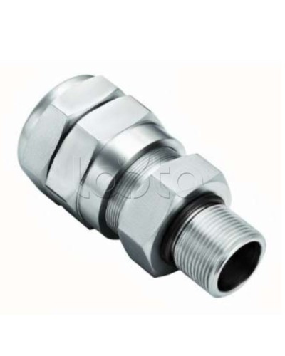 Кабельный ввод для бронированного кабеля с уплотнением внутренней оболочки кабеля резьбой G1/2, внешним диаметром кабеля D от 11 до 15 мм и проходным диаметром кабеля d= 6-10 мм Спектрон КВБ-15/10-М-G1/2 в Тюмени Аксессуары для кабель-канала Pintop.r