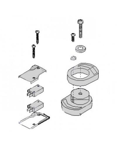 Механизм разблокировки FAST Came 119RID234 в Тюмени Запчасти для шлагбаумов и автоматики Pintop.ru