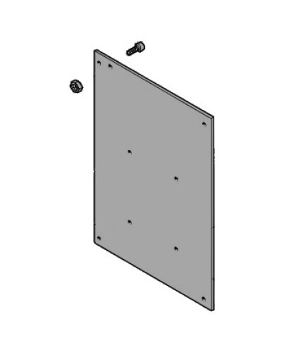 Пластина крепления блока управления BY-3500T Came 119RIY064 в Тюмени Запчасти для шлагбаумов и автоматики Pintop.ru