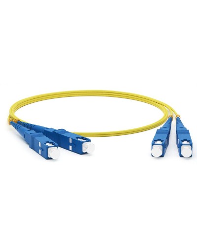 Патч-корд оптический соединительный (SM), 9/125 (OS2), SC/UPC-SC/UPC, (Duplex), LSZH, 1м 50-2011 в Тюмени Патч-корды оптические Pintop.ru