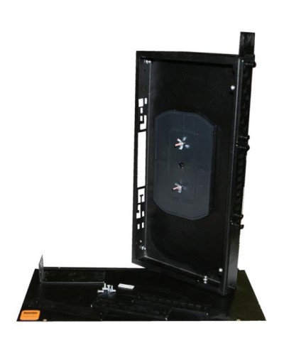 Бокс оптический Hyperline FO-19R-1U-3xSLT-W140H42-24UN-BK в Тюмени Кросс оптический Pintop.ru