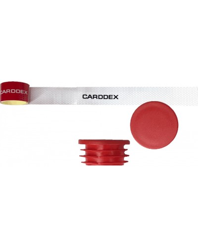 Комплект для стрел (наклейки + заглушки) CARDDEX RS-04B в Тюмени Запчасти для шлагбаумов и автоматики Pintop.ru