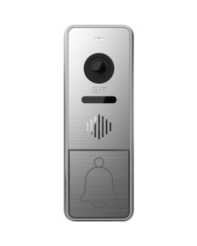 Вызывная панель CTV-D4005 (серебро) в Тюмени Вызывные видеопанели малоабонентные Pintop.ru