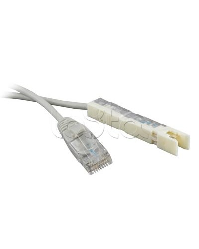 Патч-корд Hyperline PC-110-RJ45-1P-CX-2M-LSZH-GY в Тюмени Патчкорды (медные) Pintop.ru