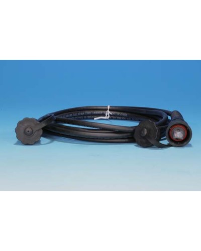 Патч-корд промышленный Hyperline PC-IE-LPM-UTP-RJ45-RJ45-C5e-10M-BK в Тюмени Патчкорды (медные) Pintop.ru