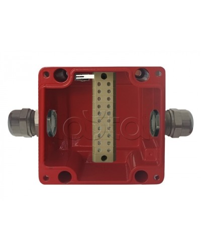 Коробка соединительная Магнито-контакт МКС 2ВК «МОРОЗ» цвет красный, с датчиком вскрытия корпуса (тампером), IP66/IP68 в Тюмени Распределительные коробки Pintop.ru