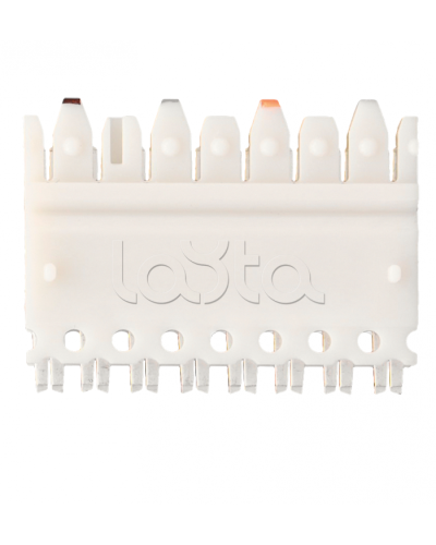 Соединительный модуль 110 типа, Кат.5е,  4 пары, белый NIKOMAX (NMC-CC110UD4) в Тюмени Кроссовое оборудование тип 110 Pintop.ru