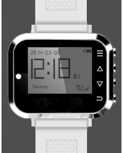 Радиопейджер наручный Hostcall MP-801H2 в Тюмени Система оповещения и трансляции Hostcall Pintop.ru