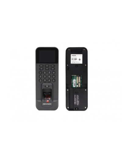 Терминал доступа со встроенными считывателями EM карт и отпечатков пальцев Hikvision DS-K1T804BEF в Тюмени Считыватели Pintop.ru