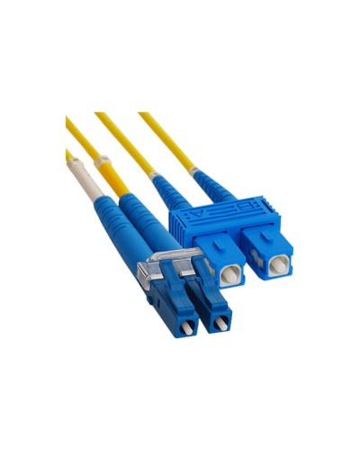 Патч-корд оптический переходной (SM), 9/125 (OS2), LC/UPC-SC/UPC, (Duplex), LSZH, 3м REXANT 50-2411 в Тюмени Патч-корды оптические Pintop.ru