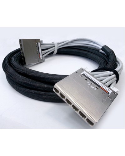 Сборка кабельная претерминированная Hyperline PPTR-CT-CSS/C6-D-CSS/C6-LSZH-9M-GY в Тюмени Аксессуары для стоек и шкафов Pintop.ru