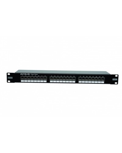 Патчпанель 19, 24xRJ45, FTP, Кат. 6 Eurolan (27B-F6-24BL) в Тюмени Патч панель Pintop.ru