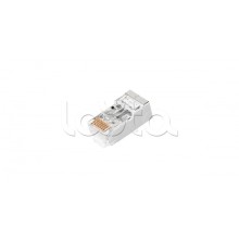 Коннектор NIKOMAX RJ45/8P8C под витую пару, Кат.5е (Класс D), уп-ка 100шт. (NMC-RJ88RZ50SD1-PT-100)