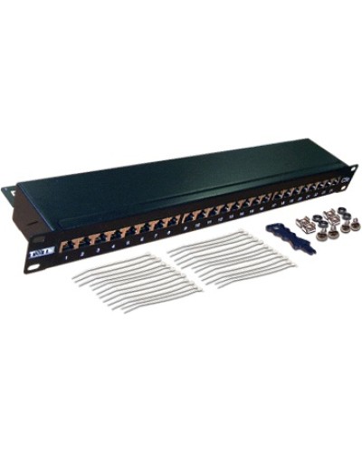 Патч-панель 1U, 24 порта, STP TWT TWT-PP24STP в Тюмени Патч панель Pintop.ru