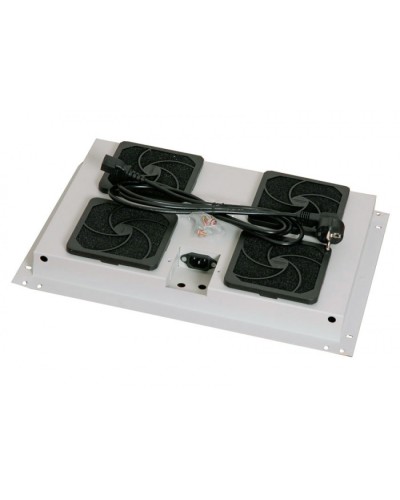 Панель вентиляционная с 4 вентиляторами Cabeus (TRAY-60) в Тюмени Вентиляторные модули Pintop.ru