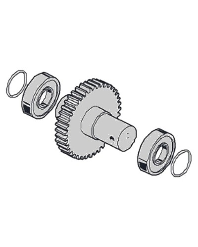 Вал выходной G4040 G4041 Came 119RIG181 в Тюмени Запчасти для шлагбаумов и автоматики Pintop.ru