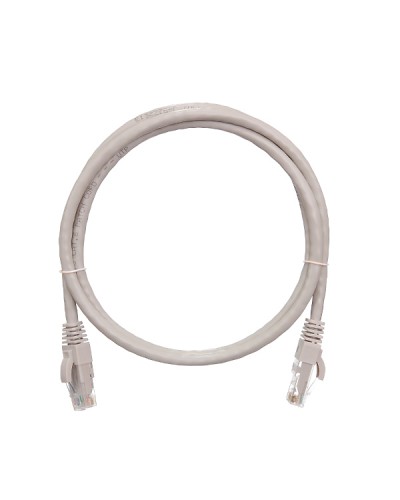 Шнур коммутационный 2хRJ45/8P8C U/UTP кат.6 (NMC-PC4UE55B-050-C-GY) NIKOMAX (5 м) в Тюмени Патчкорды (медные) Pintop.ru