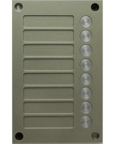 Панель кнопочная Vizit BS-424-8 в Тюмени Блоки вызова многоабонентные Pintop.ru