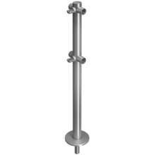 Стойка ограждения съемная Т-образная с 2-мя полупетлями Oxgard ВЗР 1996Р.20-04