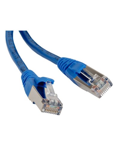 Патч-корд экранированный Hyperline PC-LPM-STP-RJ45-RJ45-C5e-15M-LSZH-BL в Тюмени Патчкорды (медные) Pintop.ru