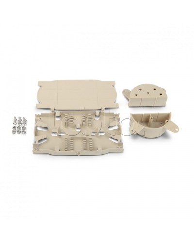 Набор для комплектации боксов FO-19BX для сварки (сплайс бокс): сплайс-пластина и организаторы для кабеля, для боксов, на 24 КДЗС Hyperline FO-SPL-1U-KIT в Тюмени Кроссы оптические Pintop.ru