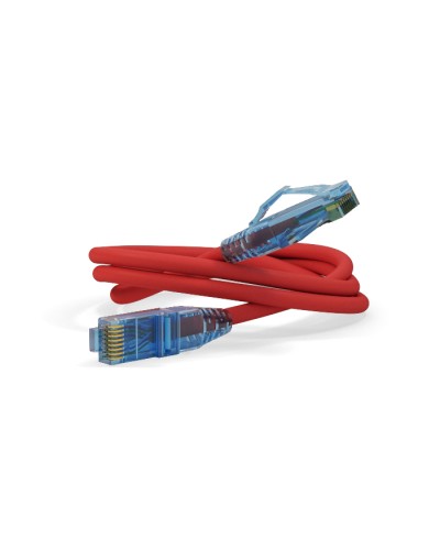 Патч-корд RJ45-RJ45, 4 пары, UTP, кат.6, LSZH (0,5м) Hyperline PC-LPM-UTP-RJ45-RJ45-C6-0.5M-LSZH-RD в Тюмени Патчкорды (медные) Pintop.ru