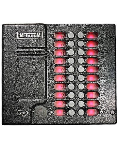 Блок вызова домофона Метаком MK20.2-RFEV в Тюмени Вызывные видеопанели малоабонентные Pintop.ru