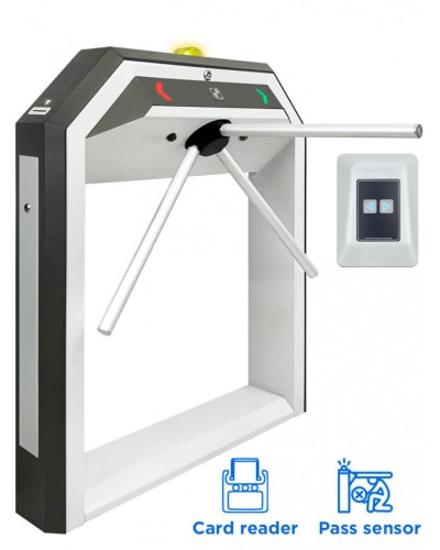CARDDEX Комплект тумбового турникета со встроенным картоприемником STR-03KEC в Тюмени Турникеты Pintop.ru