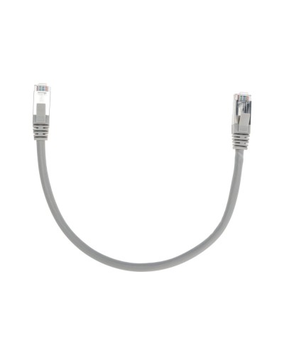Патч-корд F/UTP, CAT 6, RJ45-RJ45, 26AWG, LSZH, серый, 0,3м REXANT 02-0210-03 в Тюмени Патчкорды (медные) Pintop.ru