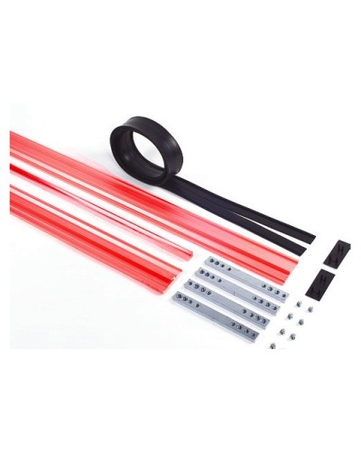 Faac 105402 - Комплект: 2 боковых и 1 зажимной профили Faac 105402 в Тюмени Запчасти для шлагбаумов и автоматики Pintop.ru