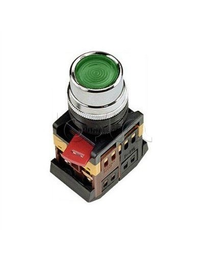 Кнопка ABLF-22 зеленый d22мм неон/240В 1з+1р IEK BBT10-ABLF-K06 в Тюмени Кнопки выхода Pintop.ru