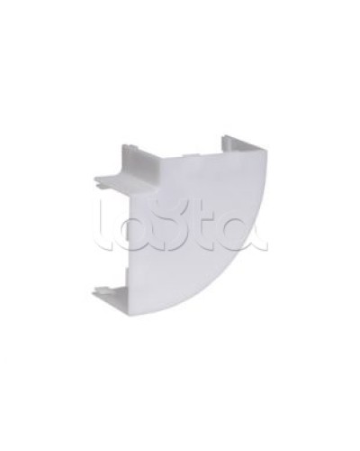 Поворот на 90 гр. КМП 60x40 (4 шт./комп.) IEK CKMP10D-P-060-040-K01 в Тюмени Аксессуары для кабель-канала Pintop.ru