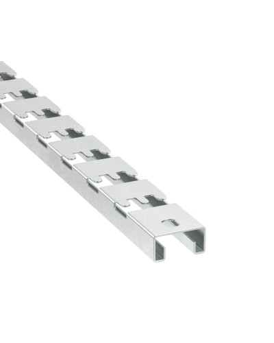 С-обр. профиль для пров. лотка 41х21, L500, толщ.1,5 мм DKC (FPL2105) в Тюмени Аксессуары для лотков Pintop.ru