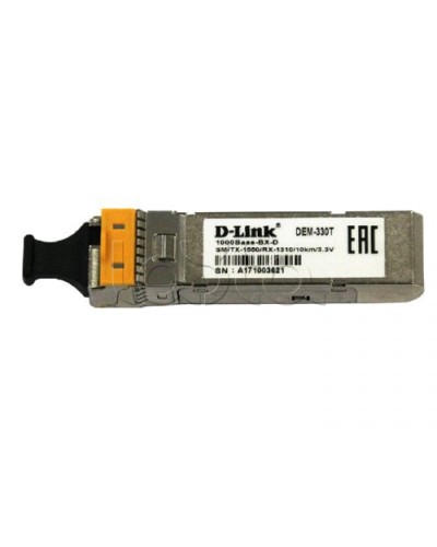 WDM SFP-трансивер D-Link 330T/3KM/A1A в Тюмени Модули SFP/XFP/GBIC Pintop.ru